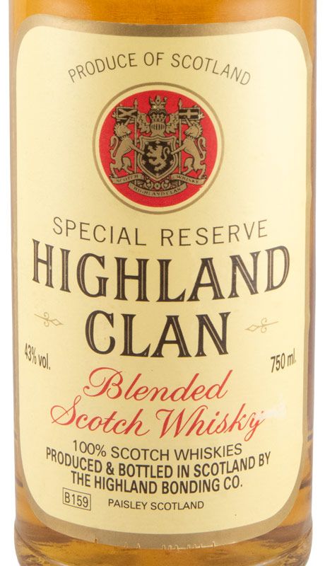 Highland Clan Special Reserve (garrafa redonda) 75cl