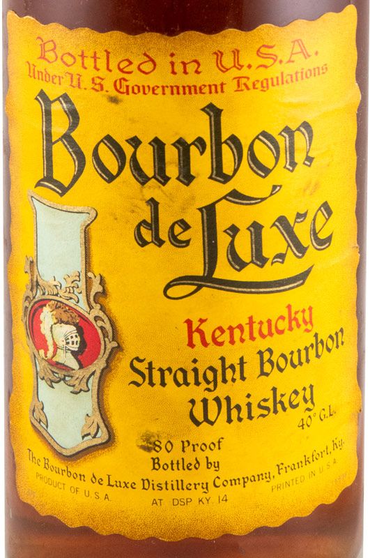 Bourbon de Luxe Kentucky Straight Bourbon 75cl