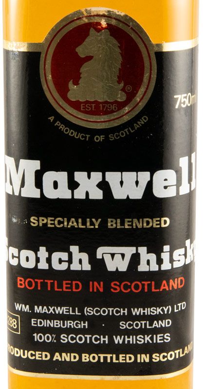 Maxwell Specially Blended 75cl