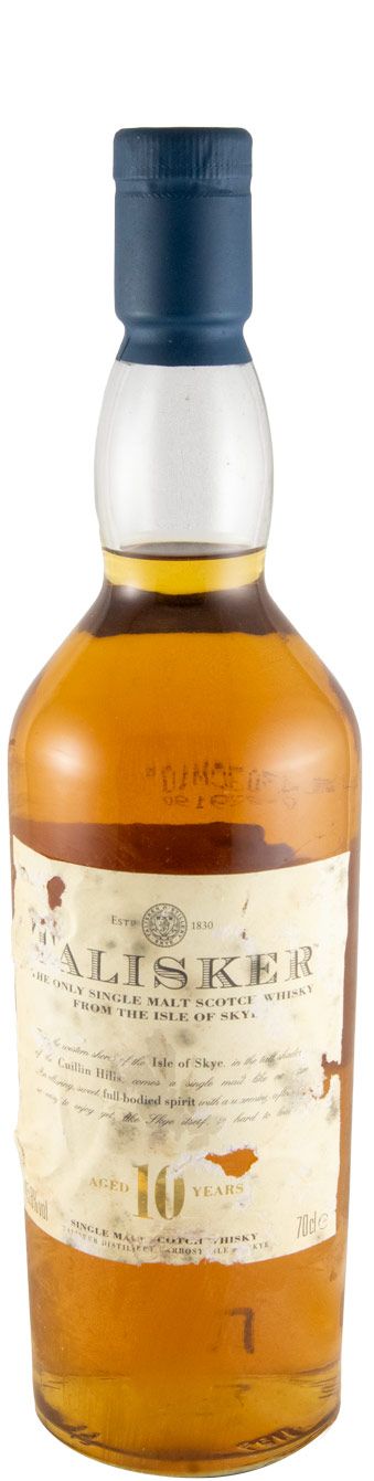 Talisker 10 anos (rótulo danificado)