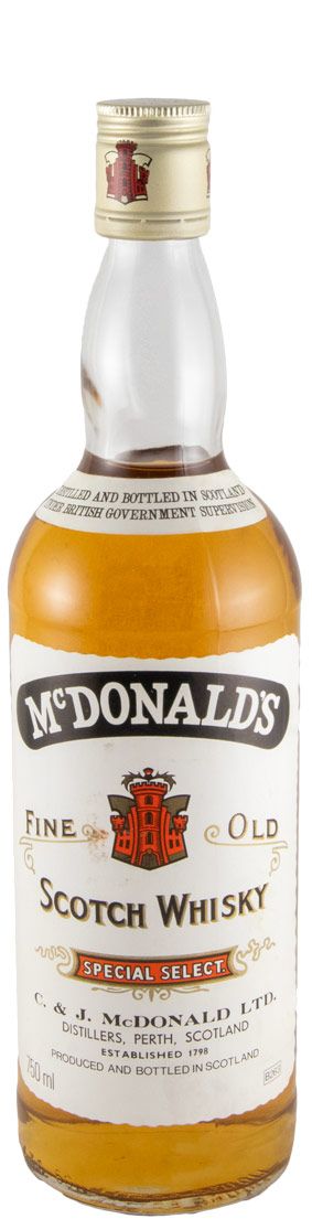 McDonald's Special Select Fine Old 75cl
