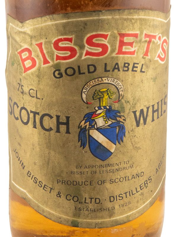 Bisset's Gold Label (garrafa redonda) 75cl