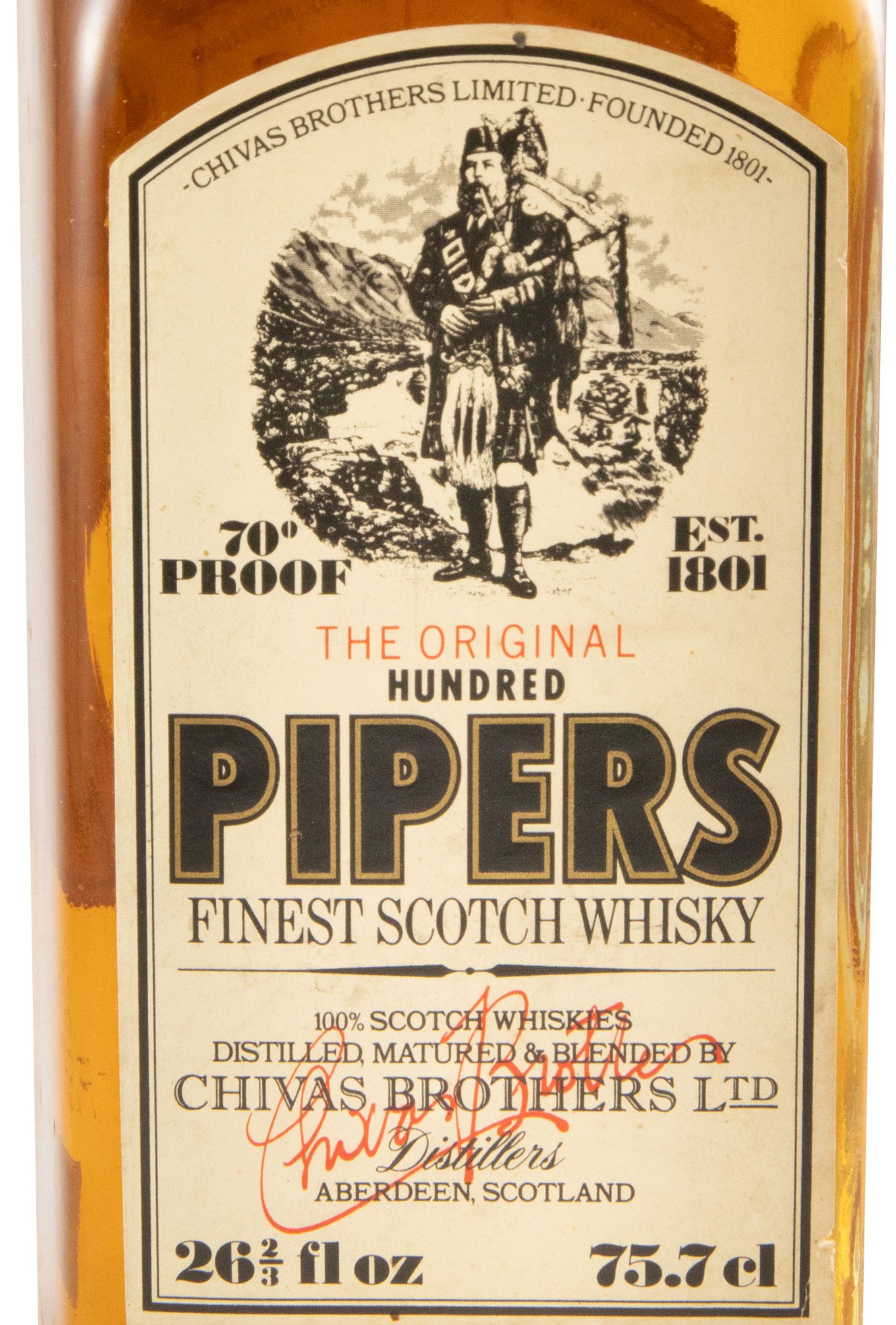 Chivas Brothers The Original Hundred Pipers 75,7cl