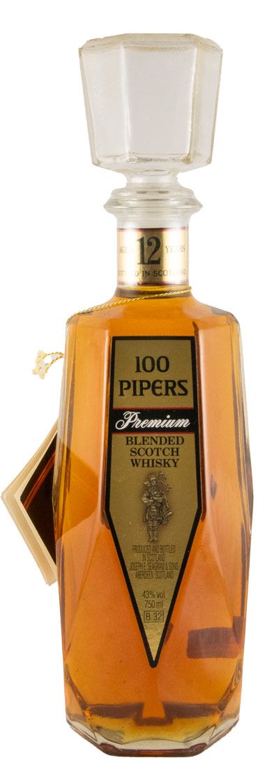 Seagram's 100 Pipers Premium 12 anos 75cl