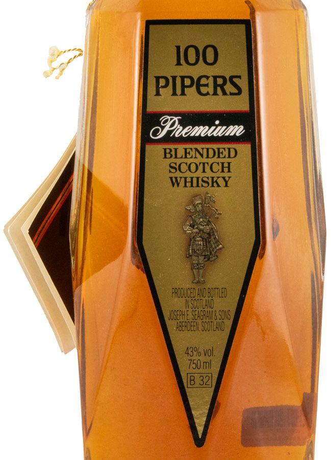 Seagram's 100 Pipers Premium 12 anos 75cl