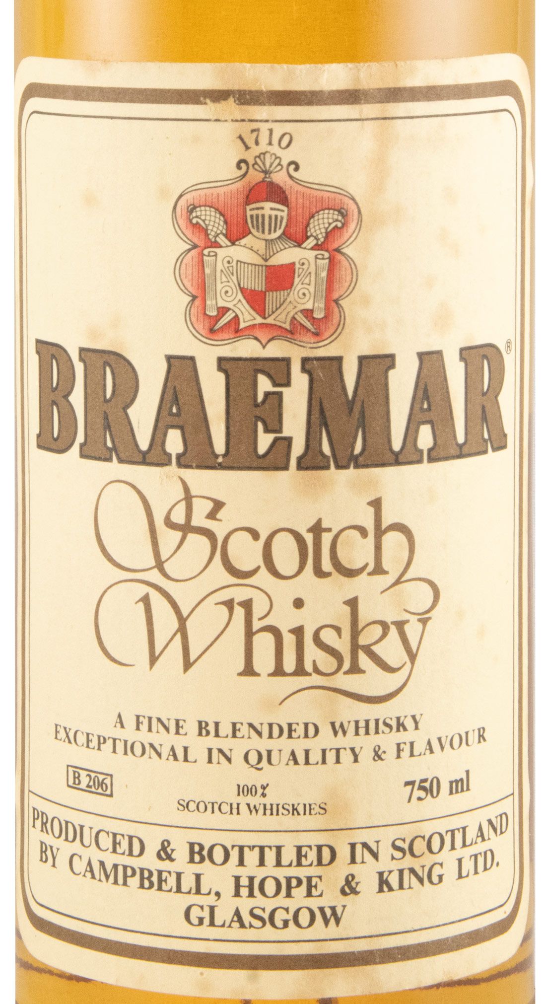 Braemar Fine Blended Whisky 75cl