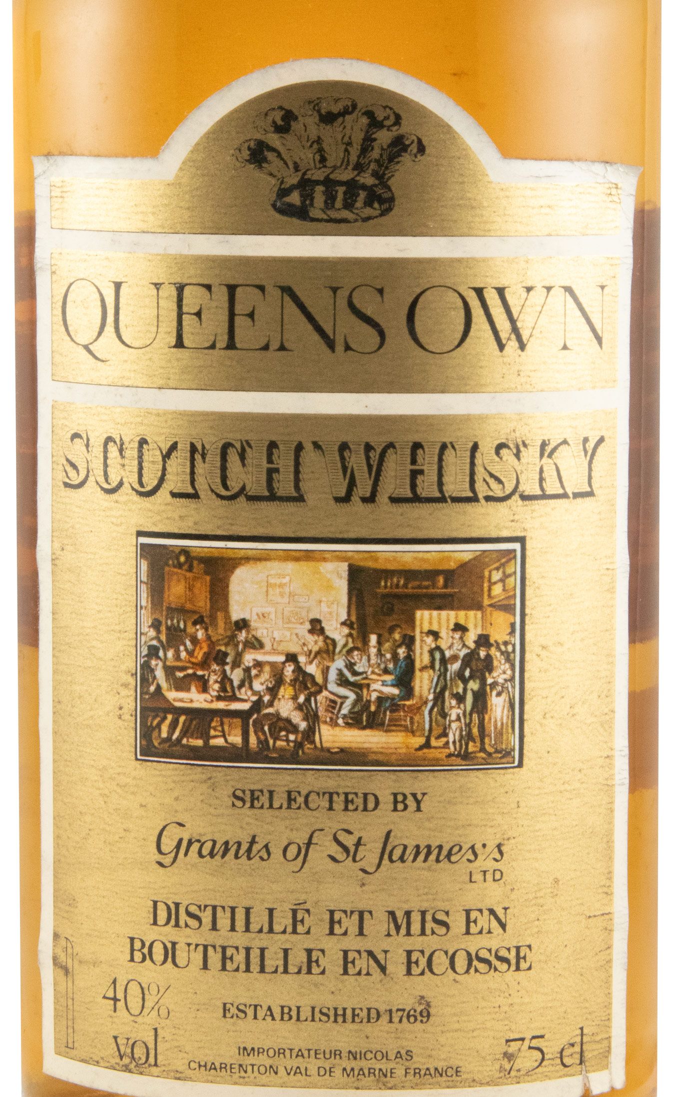 Queens Own Selected by Grants of St. James's 75cl