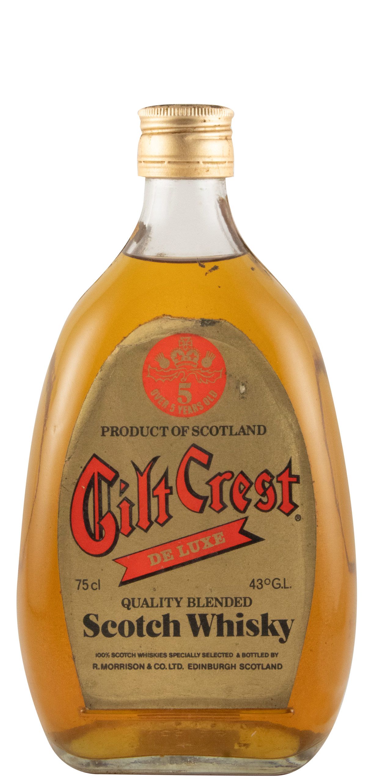Gilt Crest de Luxe 5 years 75cl