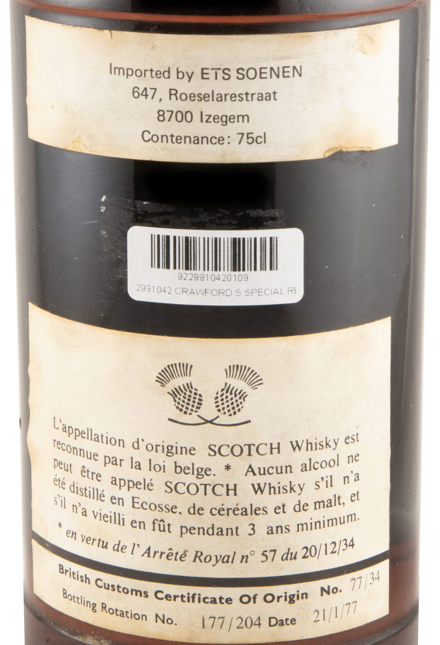 Crawford's Special Reserve 75cl