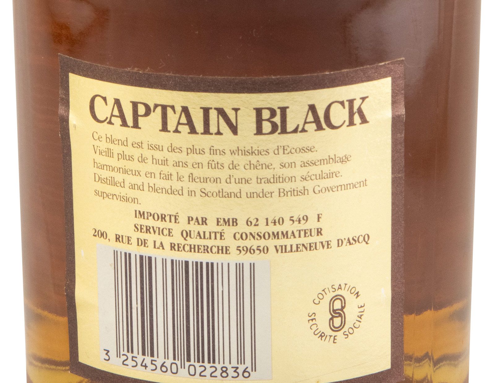 Captain Black 8 years