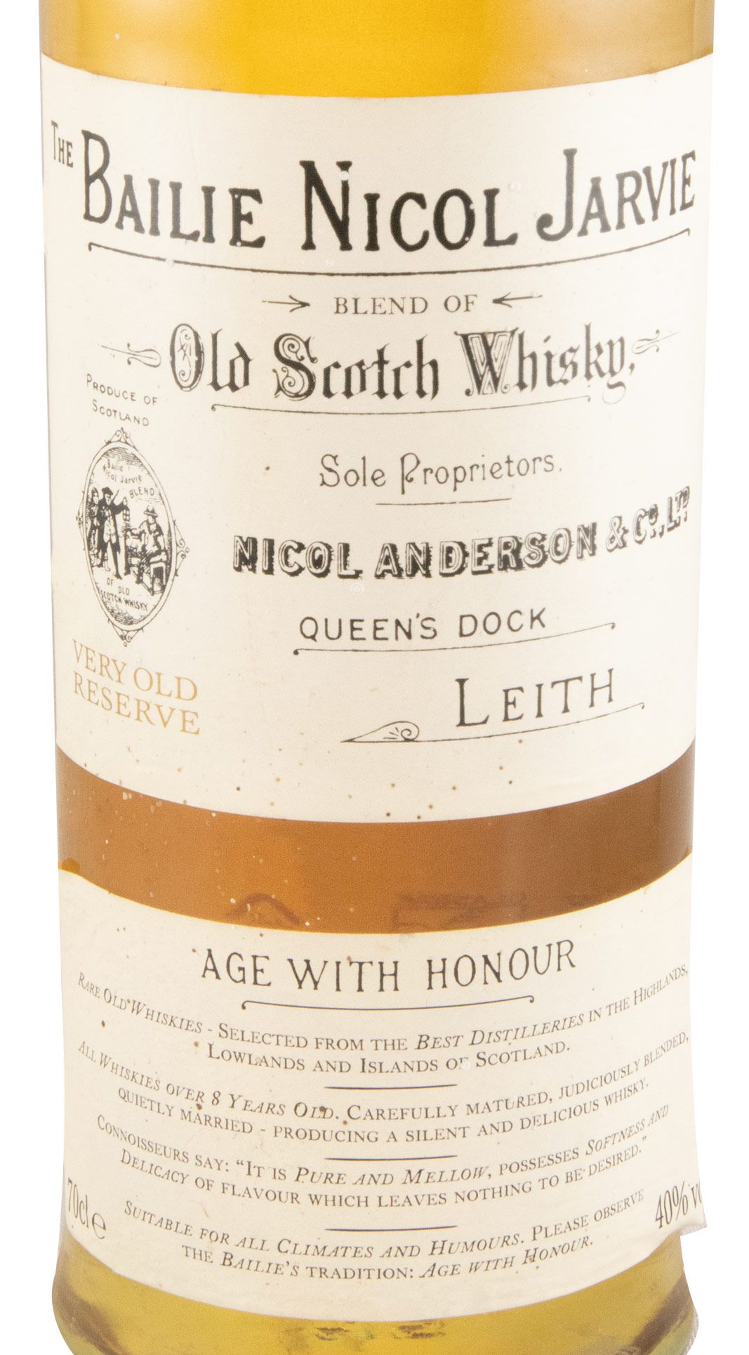 Bailie Nicol Jarvie Very Old Reserve