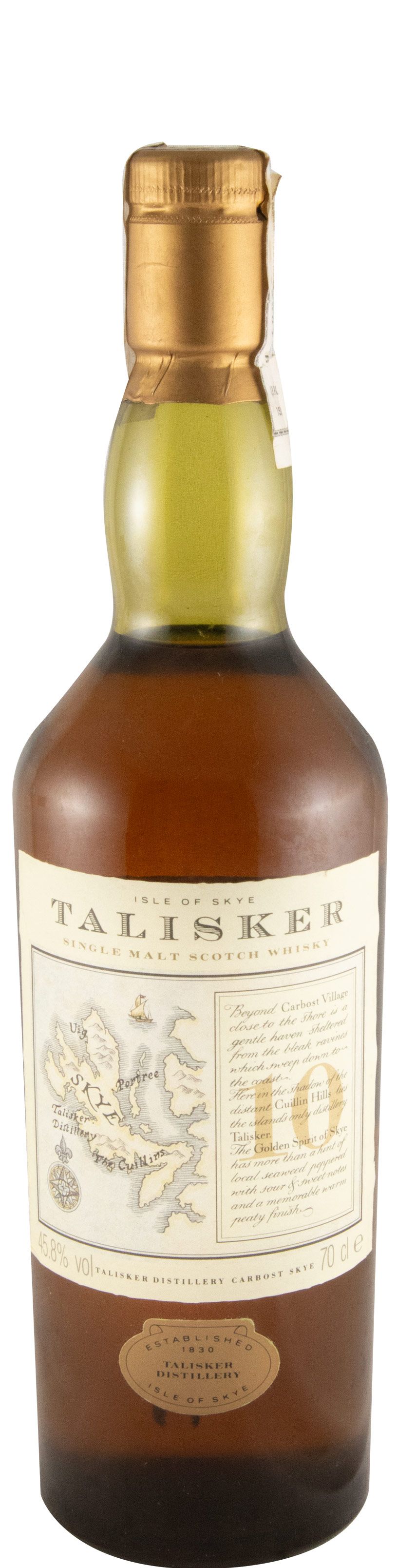 Talisker 10 anos (rótulo antigo)