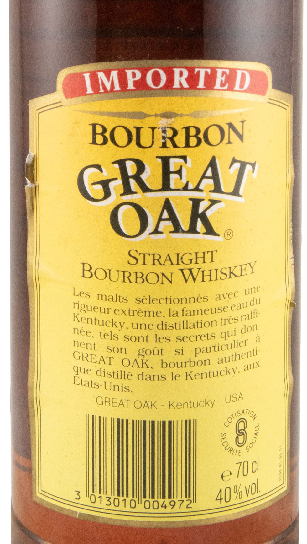 Great Oak Bourbon 8 anos