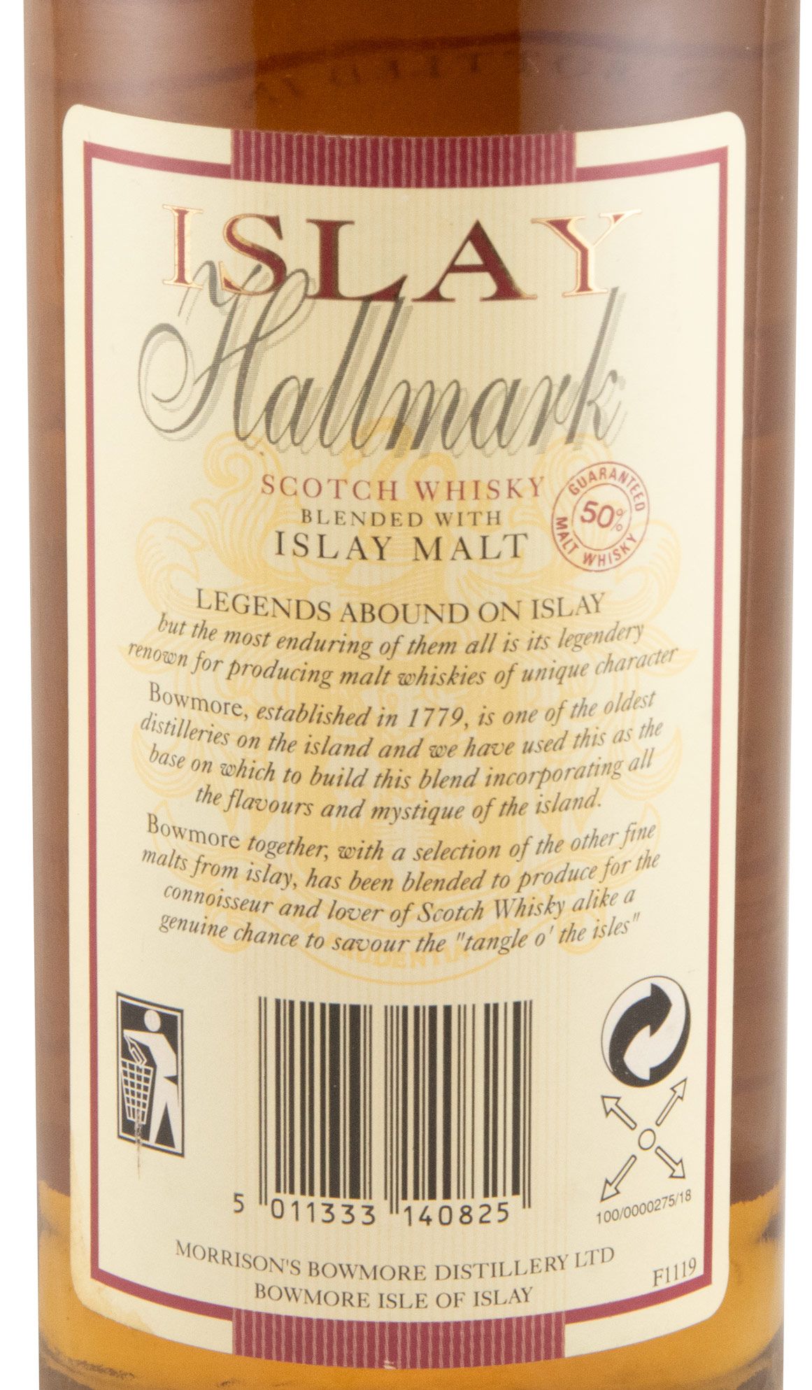 Hallmark Islay 8 anos