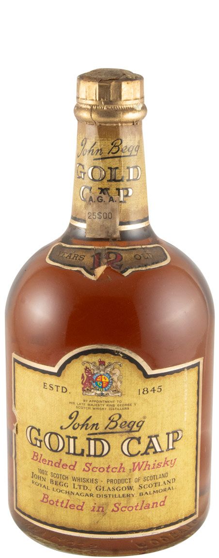 John Begg Golden Cap 12 anos 75cl