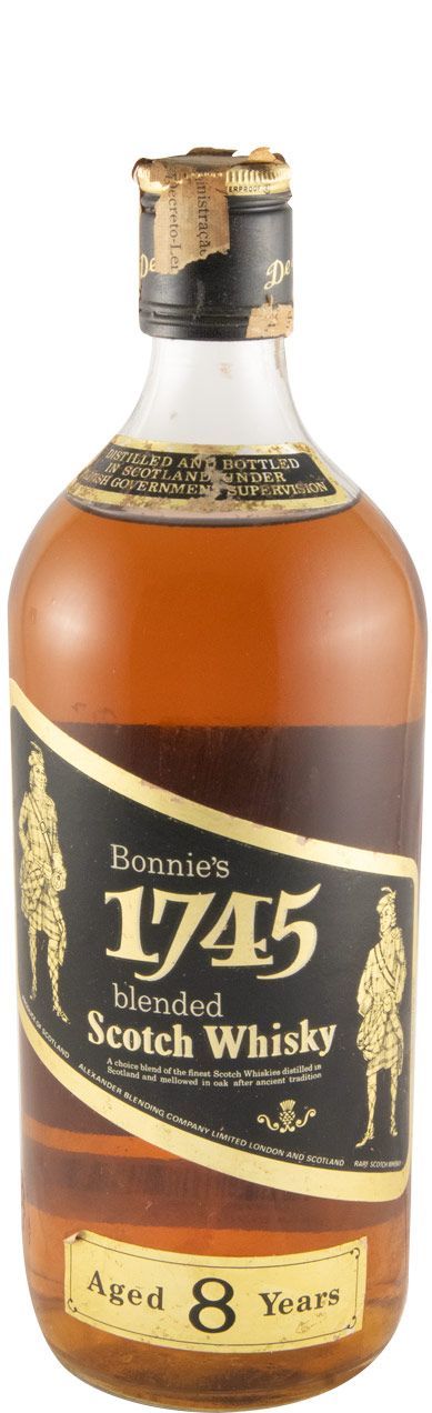Bonnie's 1745 Blended 8 anos (garrafa redonda) 75cl