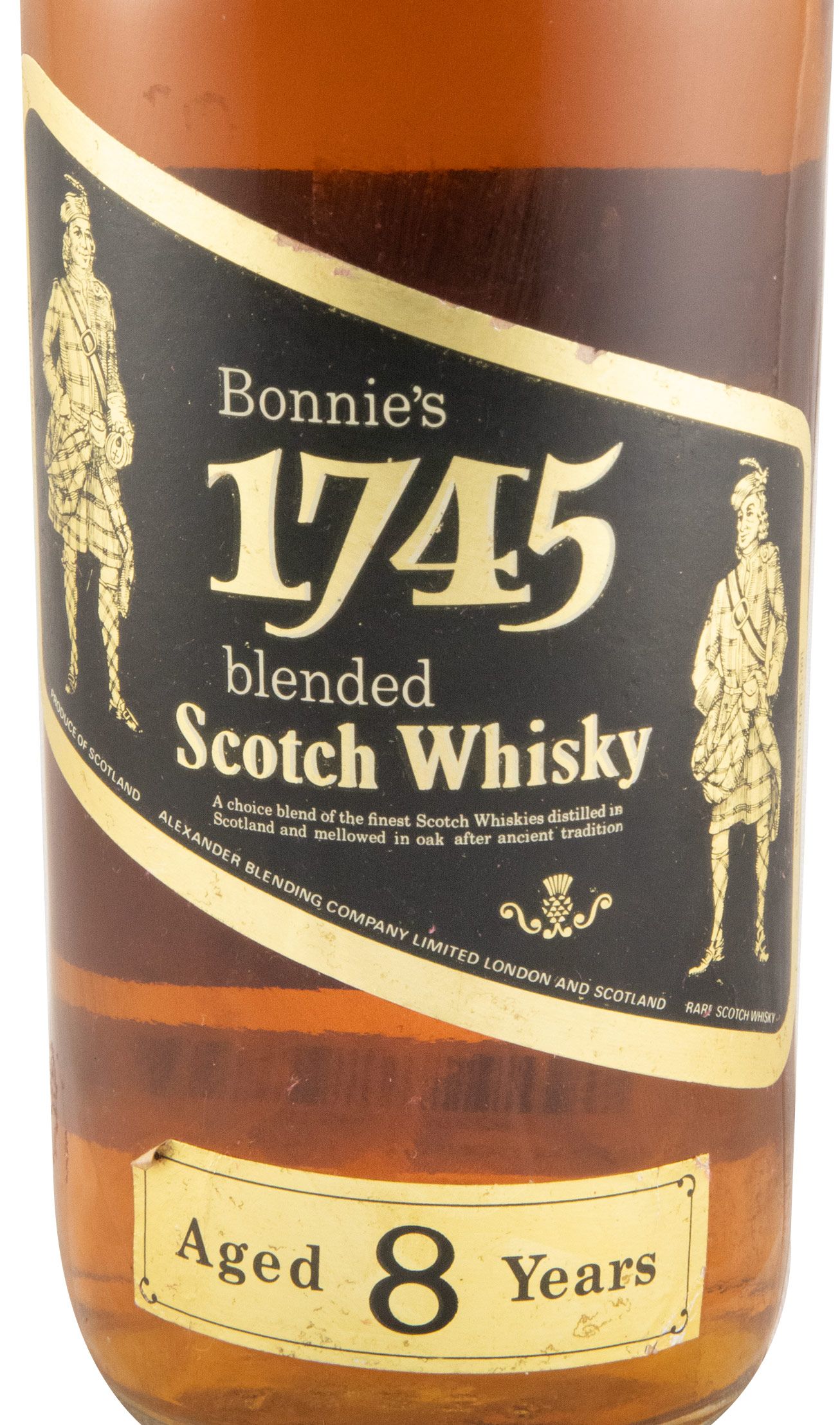 Bonnie's 1745 Blended 8 anos (garrafa redonda) 75cl