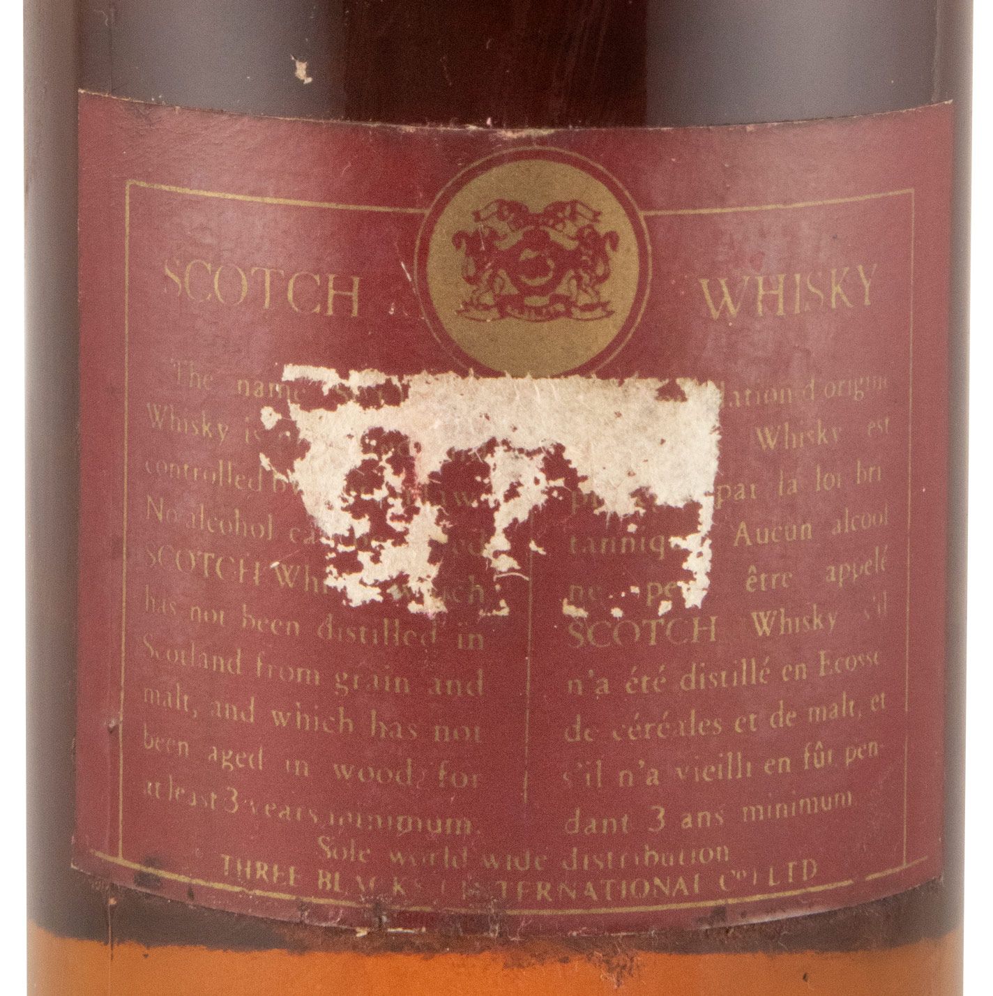 Three Blacks Fine Scotch 75cl