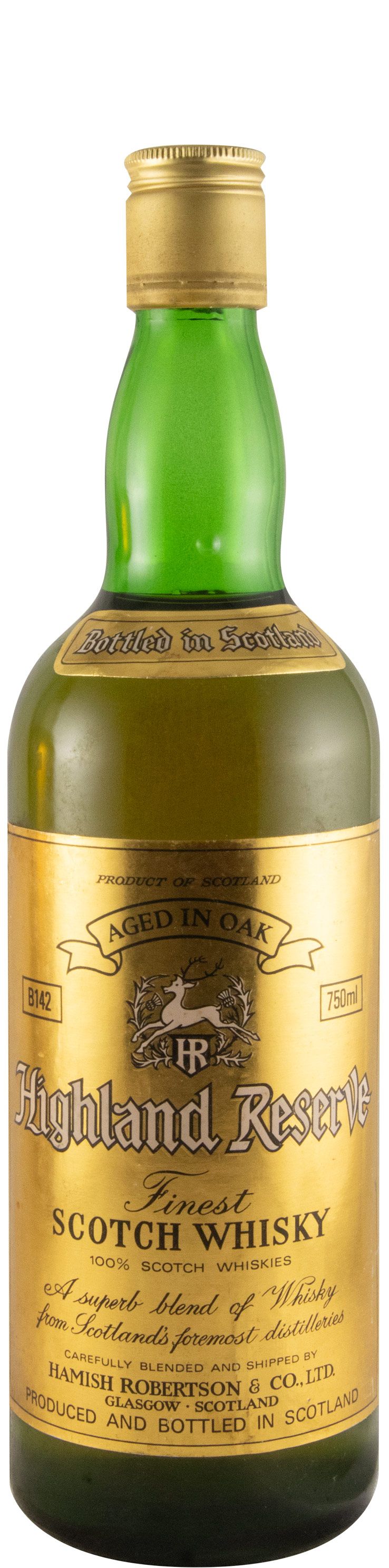 Hamish Robertson Highland Reserve 75cl