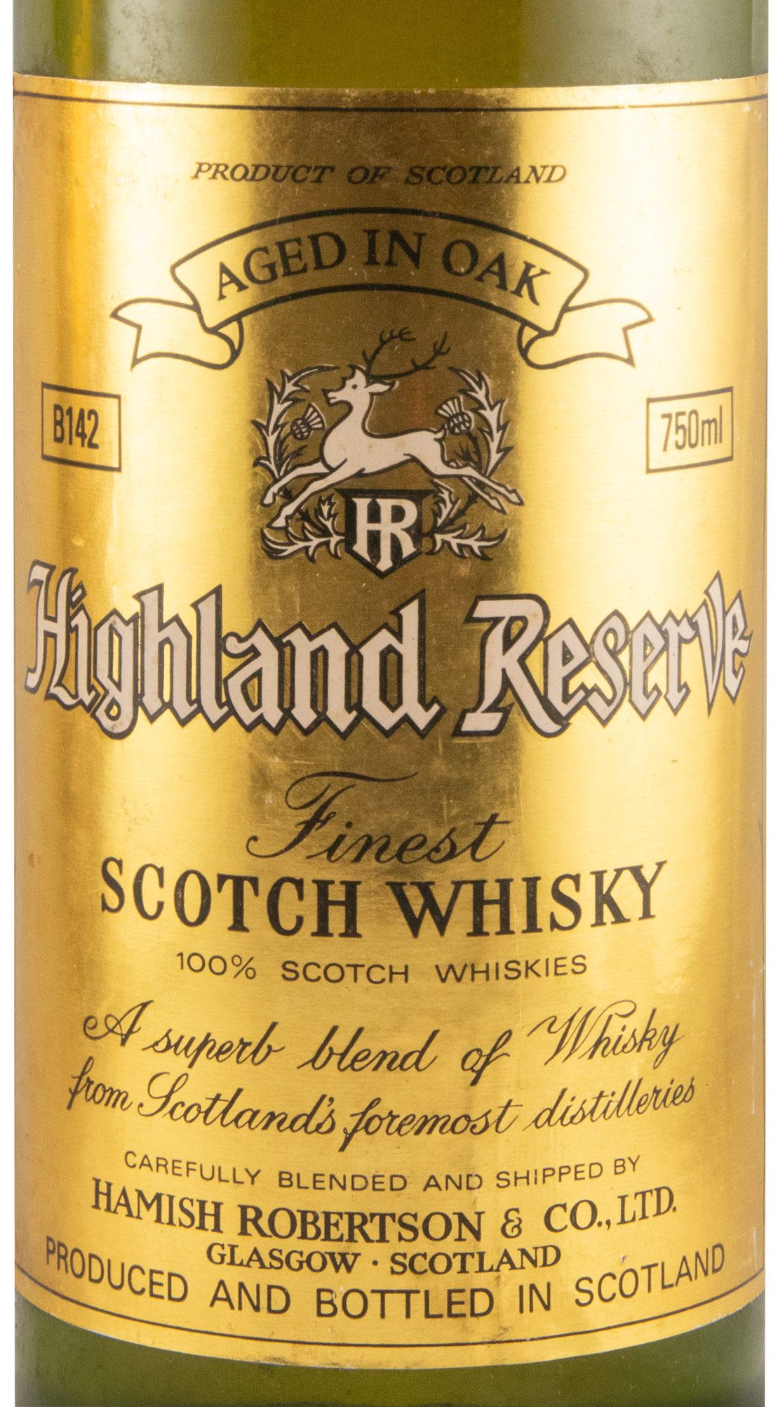 Hamish Robertson Highland Reserve 75cl