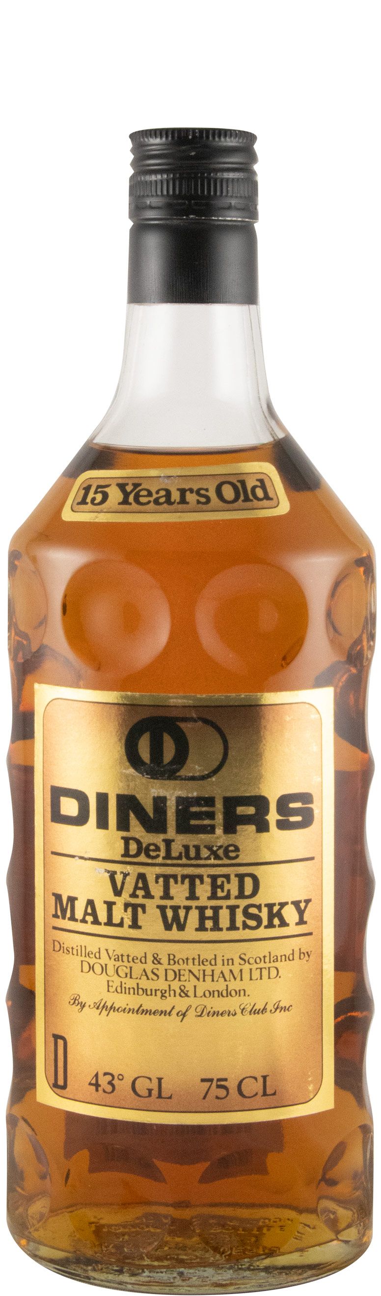 Diners de Luxe Old Scotch 15 anos 75cl