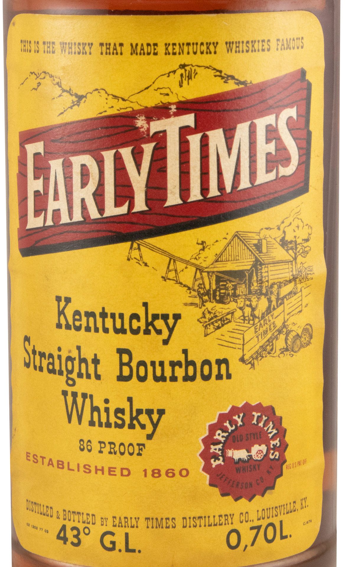 Early Times Straight Bourbon