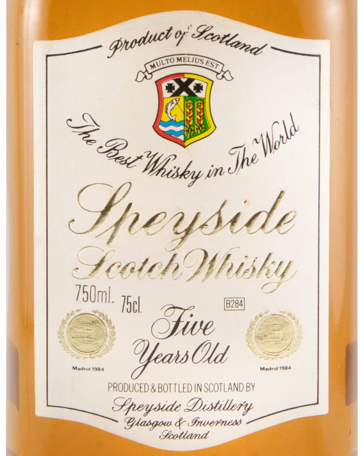 Speyside 5 anos 75cl