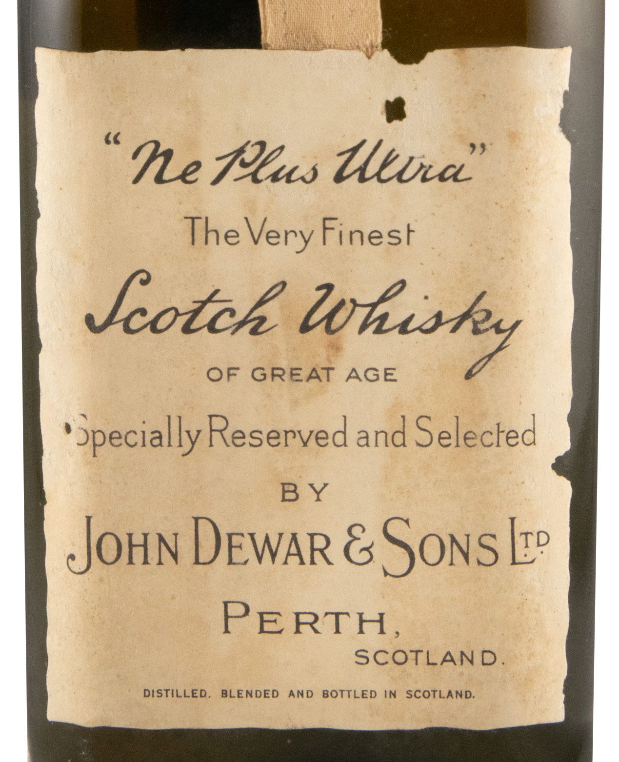Ne Plus Ultra The Very Finest Scotch