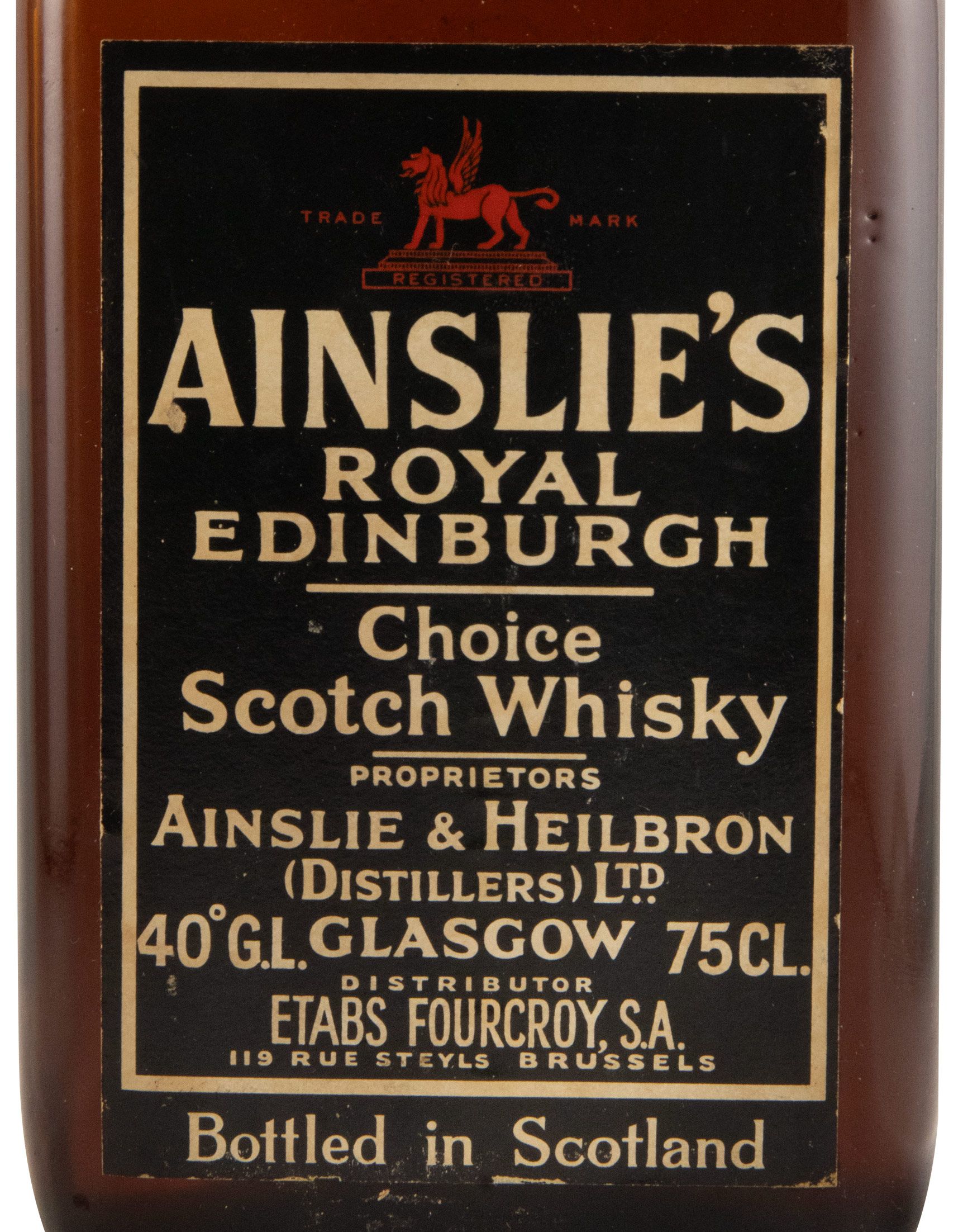 Ainslie's Royal Edinburgh 75cl