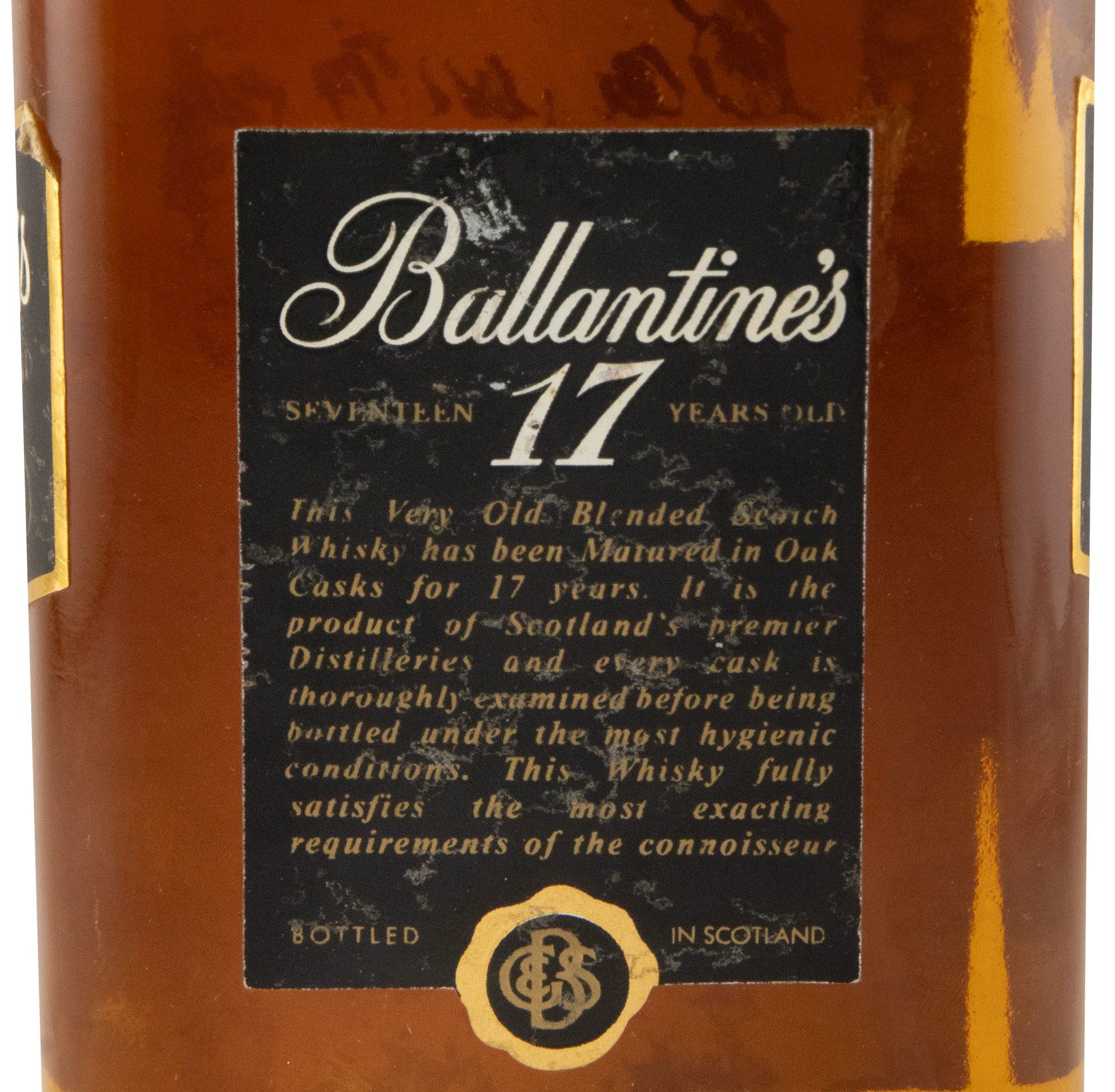 Ballantine's 17 anos (garrafa quadrada) 75cl