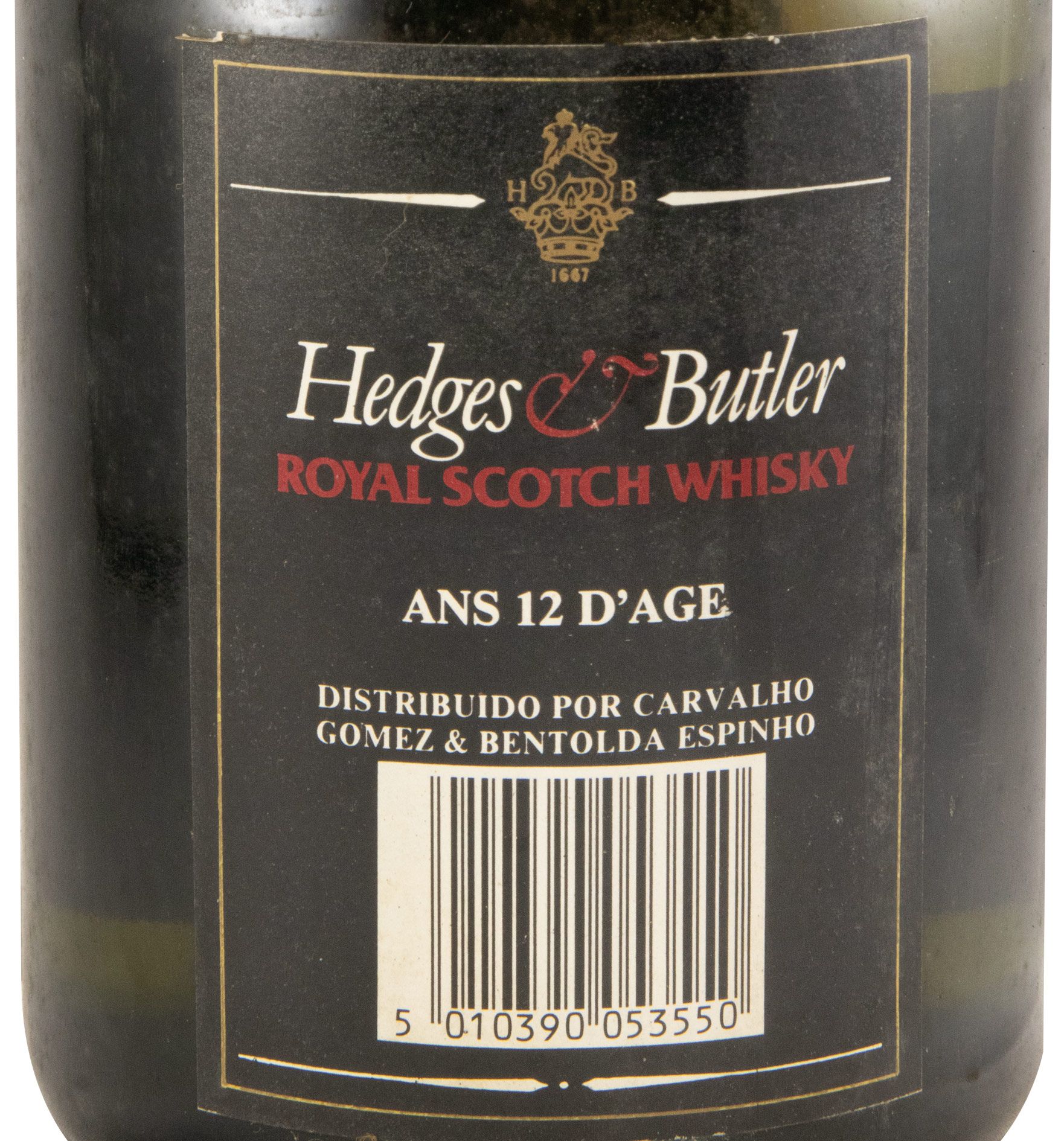 Hedges & Butler Royal 12 anos (garrafa baixa) 75cl