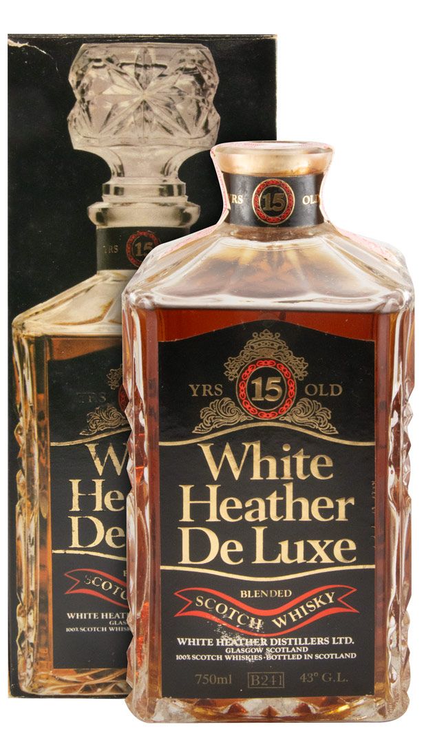 White Heather De Luxe 15 anos (garrafa decanter) 75cl