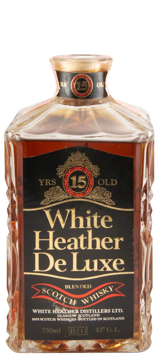 White Heather De Luxe 15 anos (garrafa decanter) 75cl