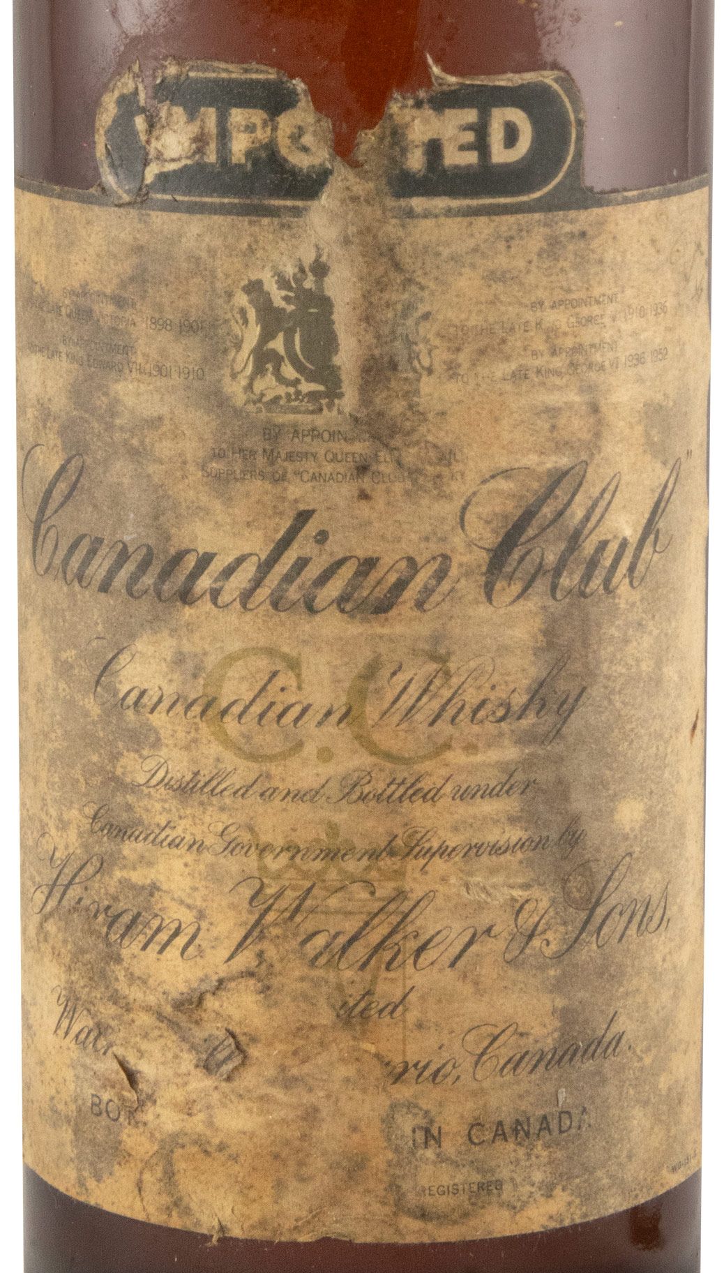 1965 Canadian Club 75cl