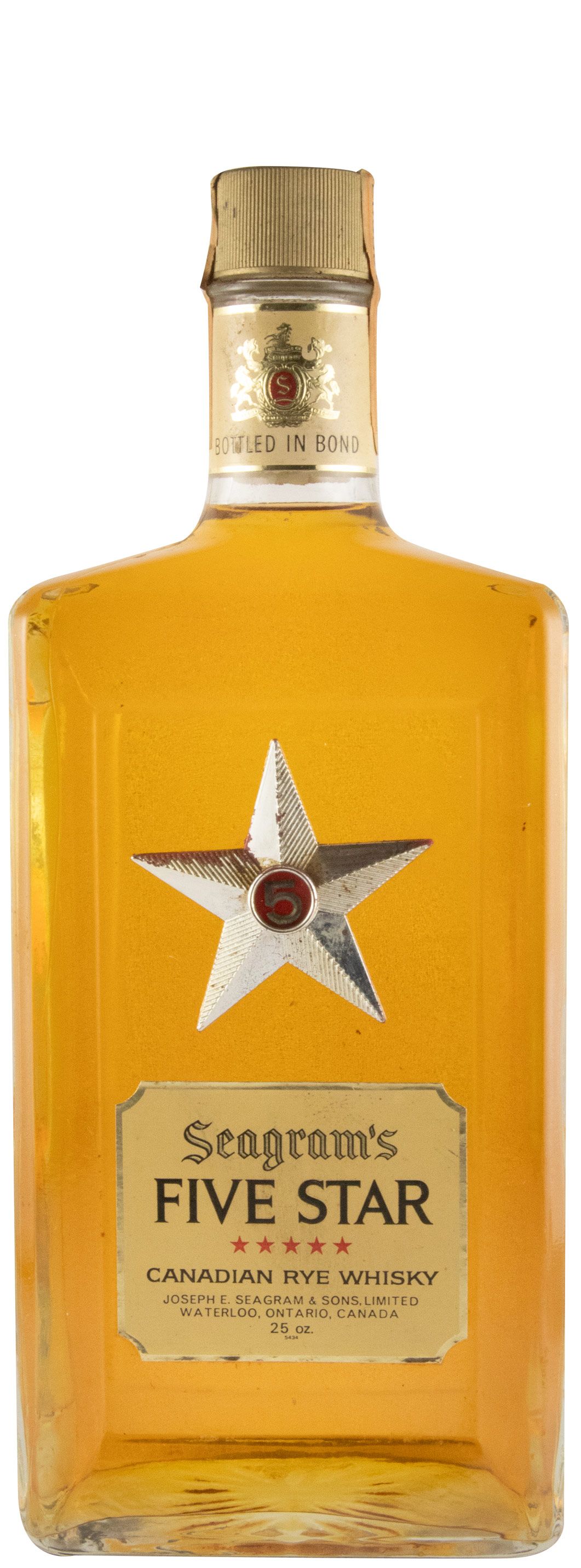 Seagram's Five Star Rye (70's) 75cl