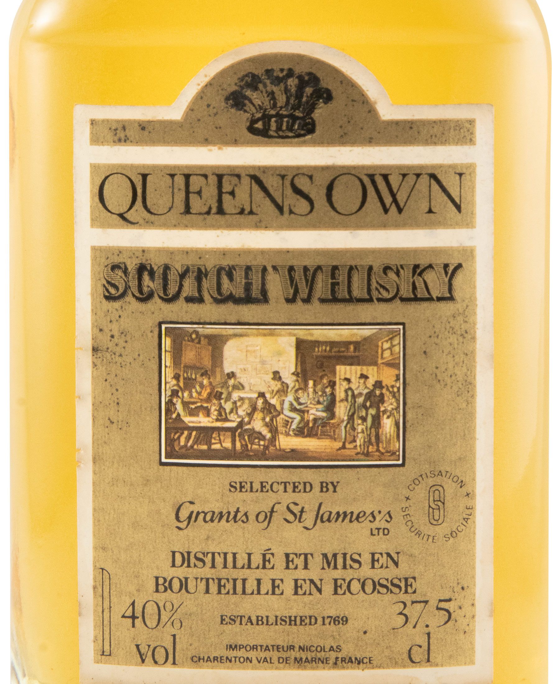 Frasco Queens Own Selected by Grants of St. James 37,5cl