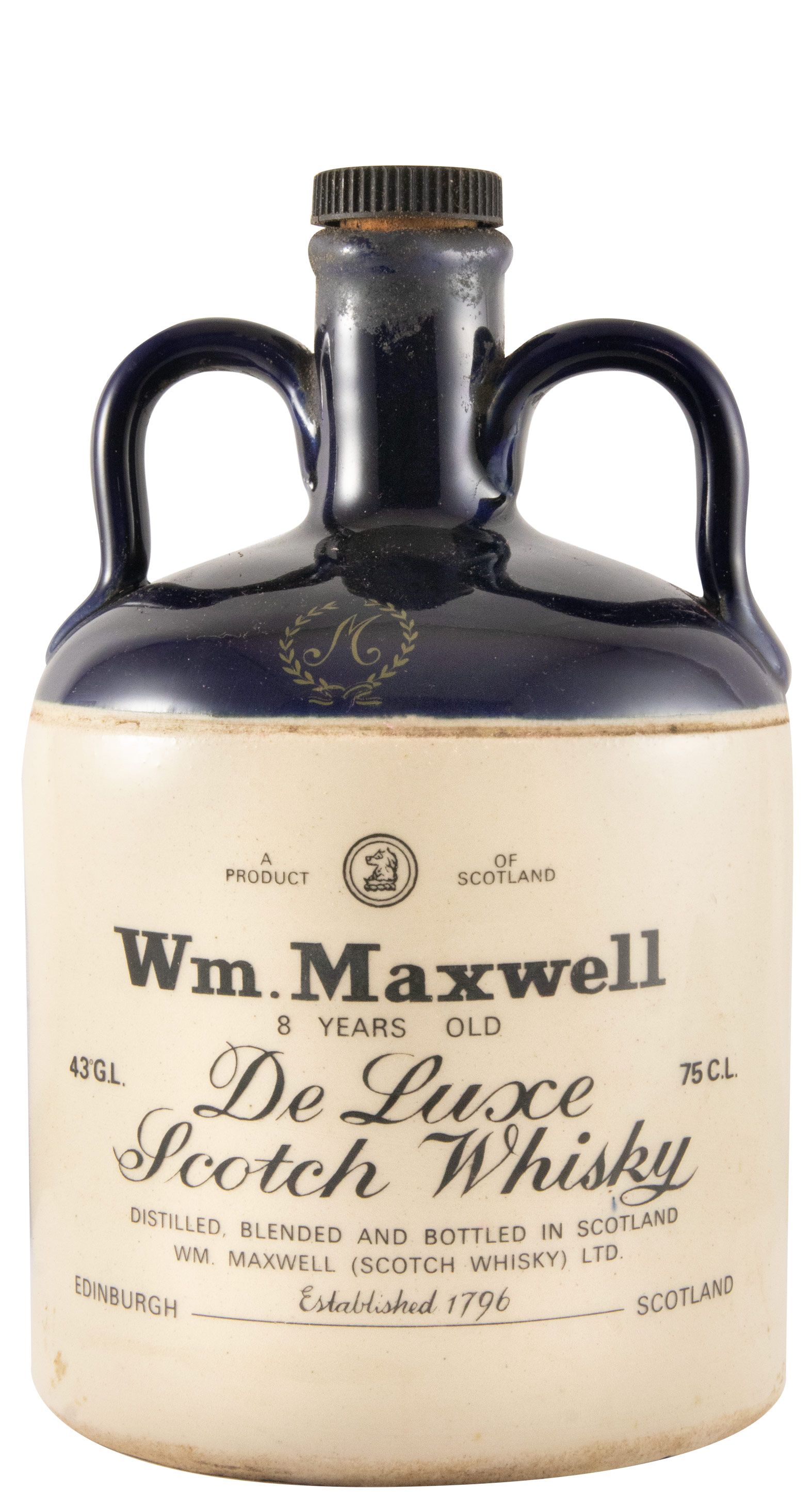 Wm. Maxwell 8 anos (garrafa em cerâmica) 75cl