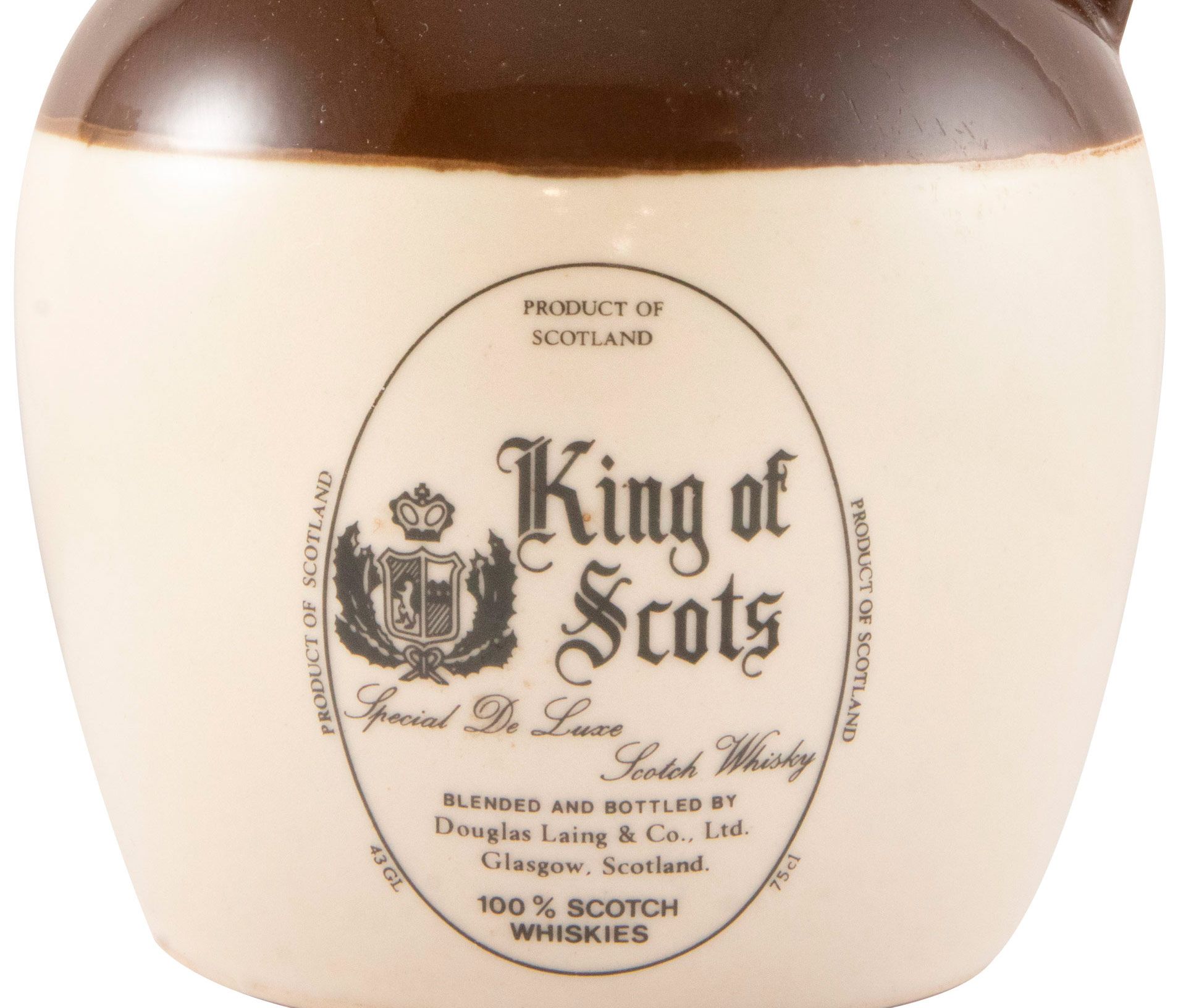 King of Scots Special de Luxe (brown ceramic bottle) 75cl