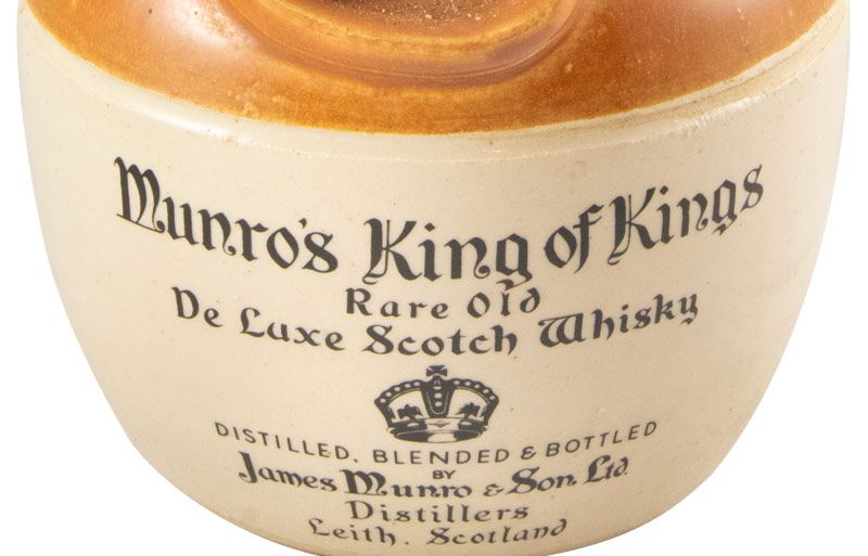 Munro's King of Kings Rare Old (ceramic bottle) 75cl