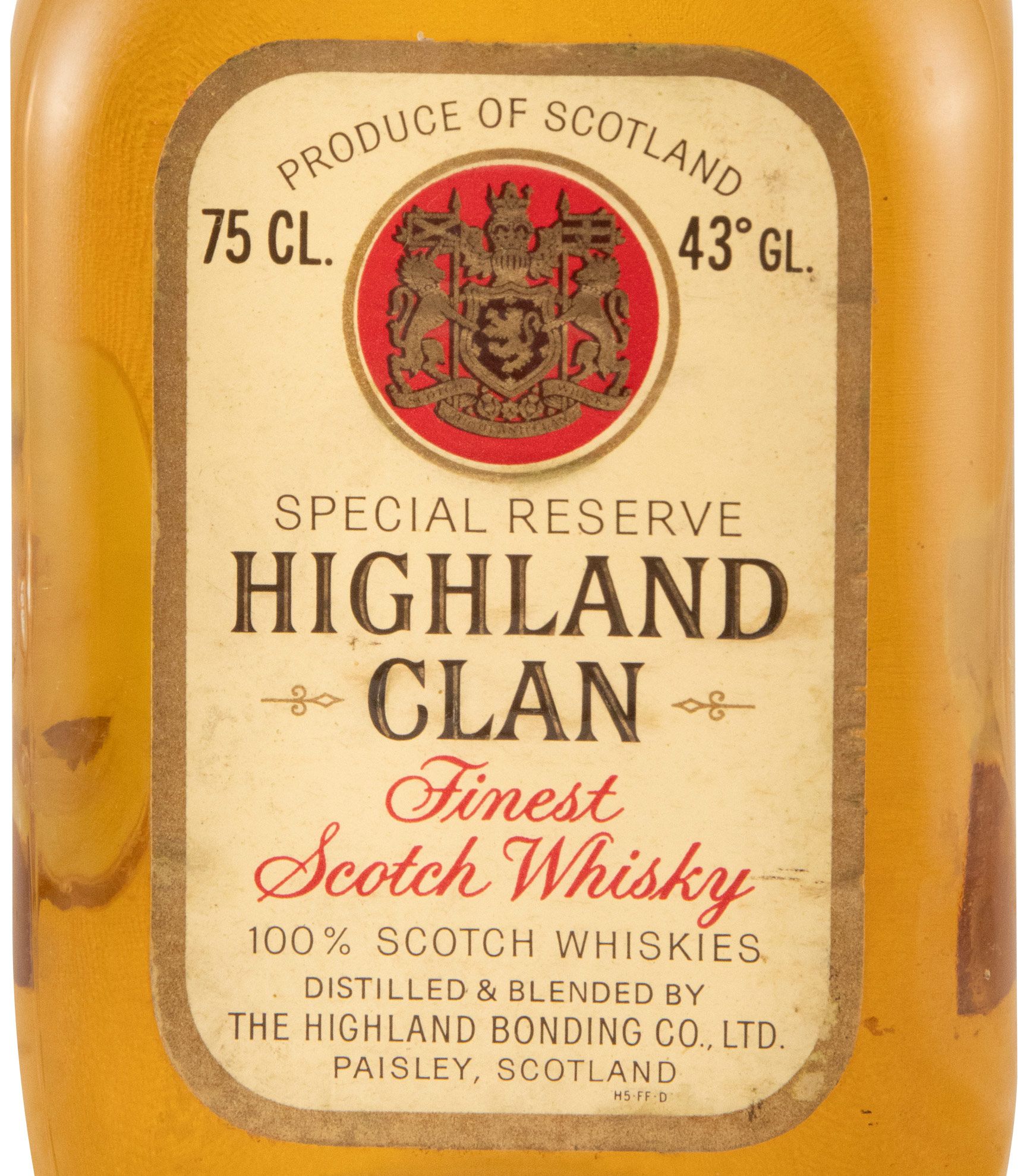 Highland Clan Special Reserve (garrafa quadrada) 75cl