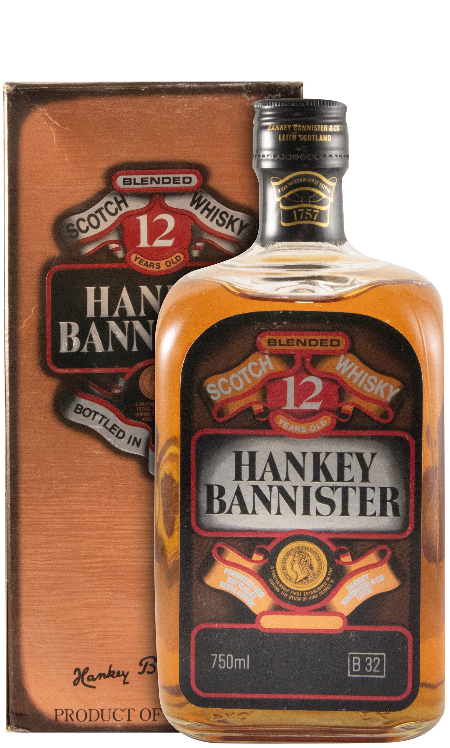Hankey Bannister 12 anos (garrafa quadrada) 75cl