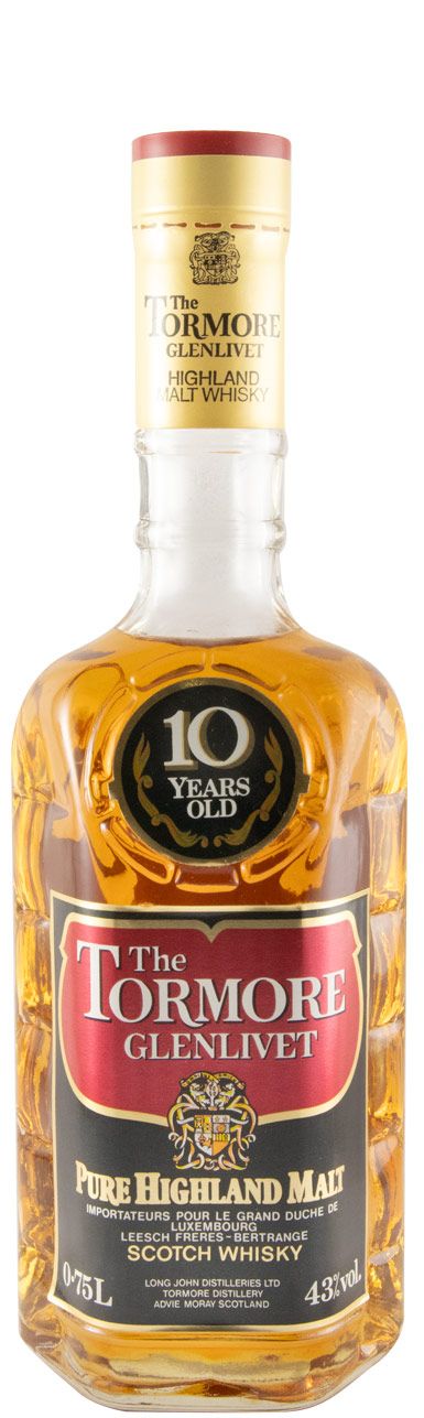 Tormore 10 anos (rótulo antigo) 75cl