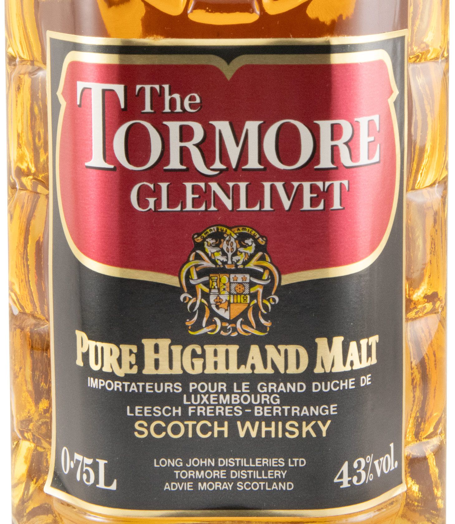 Tormore 10 anos (rótulo antigo) 75cl