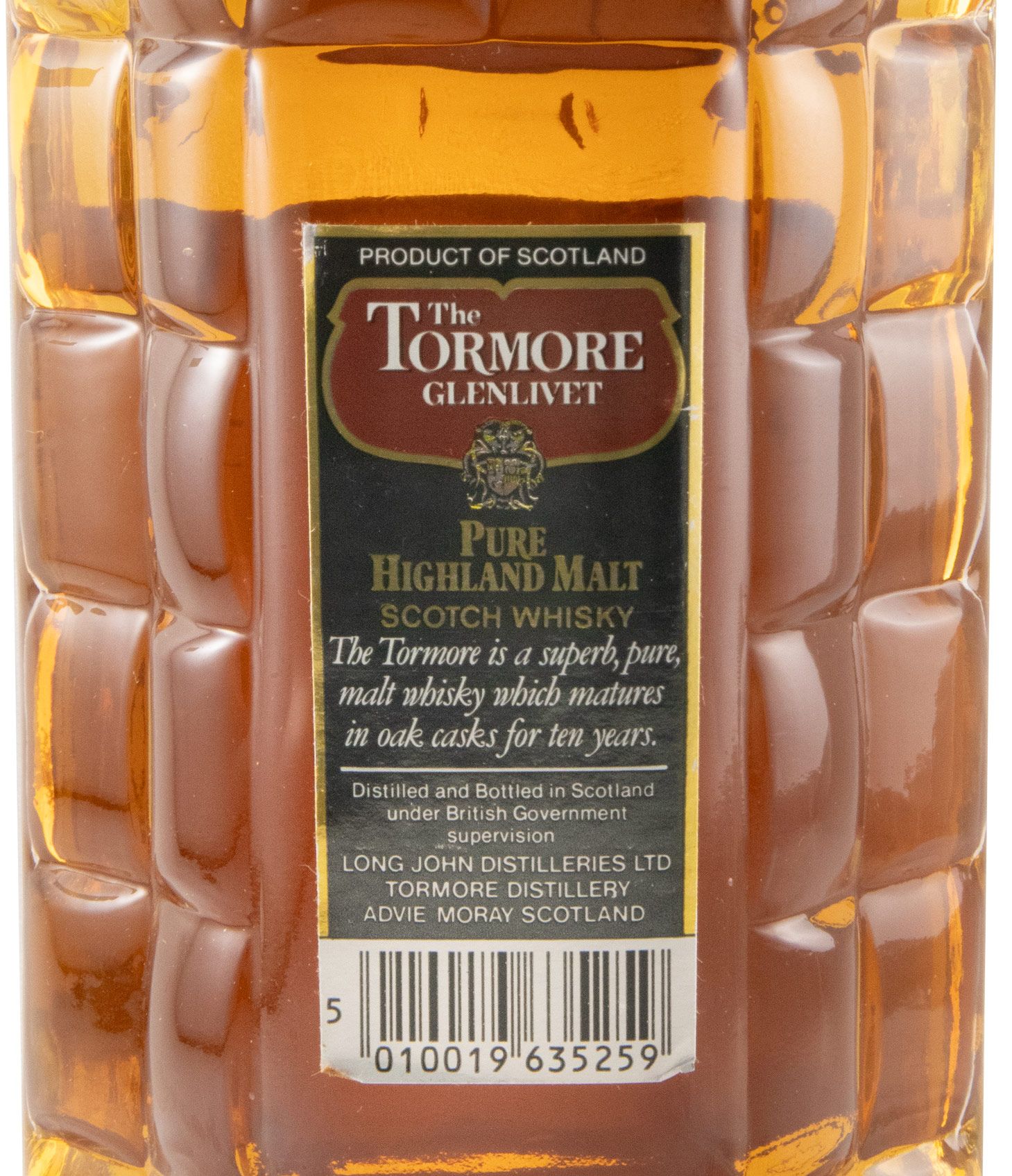 Tormore 10 anos (rótulo antigo) 75cl