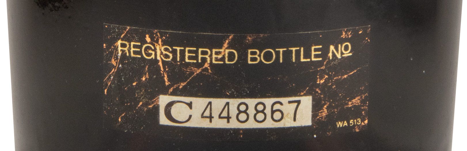 1961 Wiser's Oldest 18 years 71cl