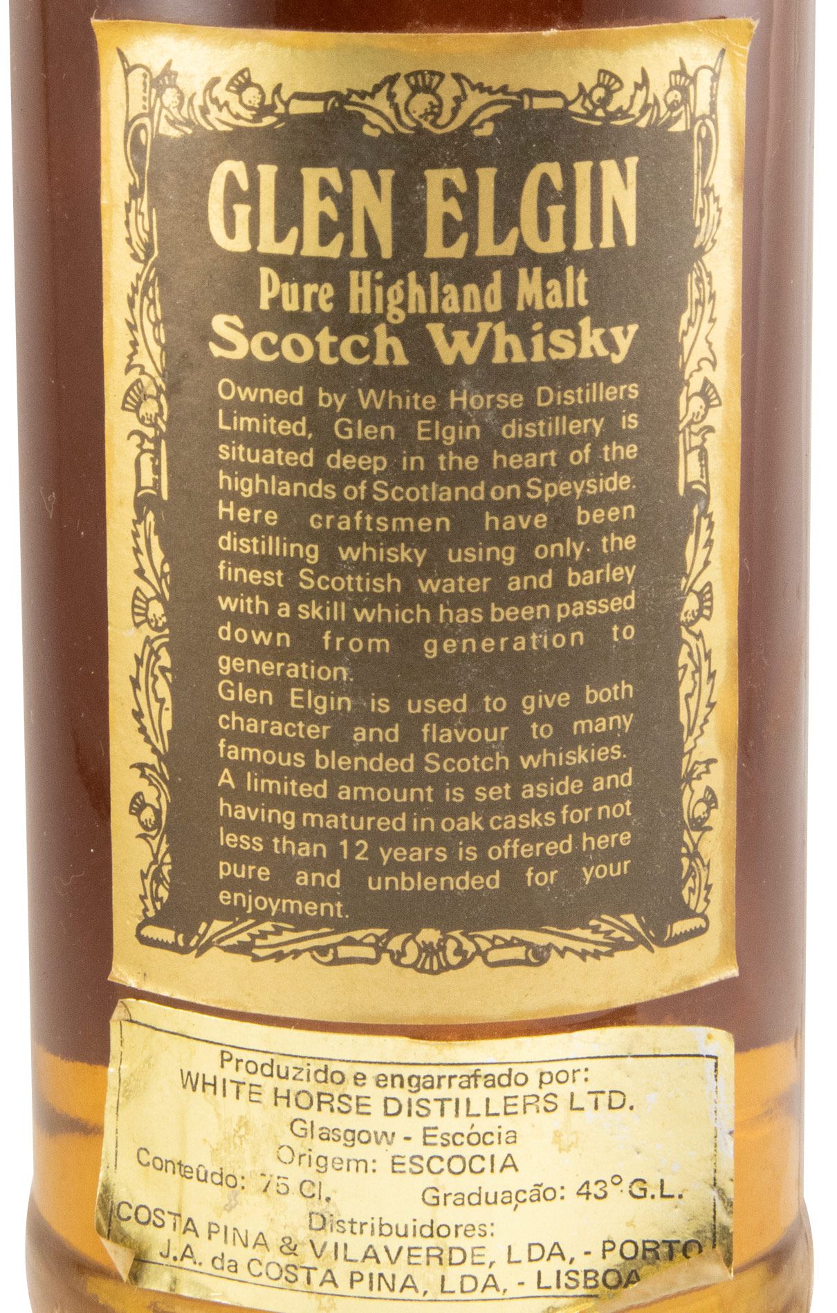 Glen Elgin 12 anos 75cl