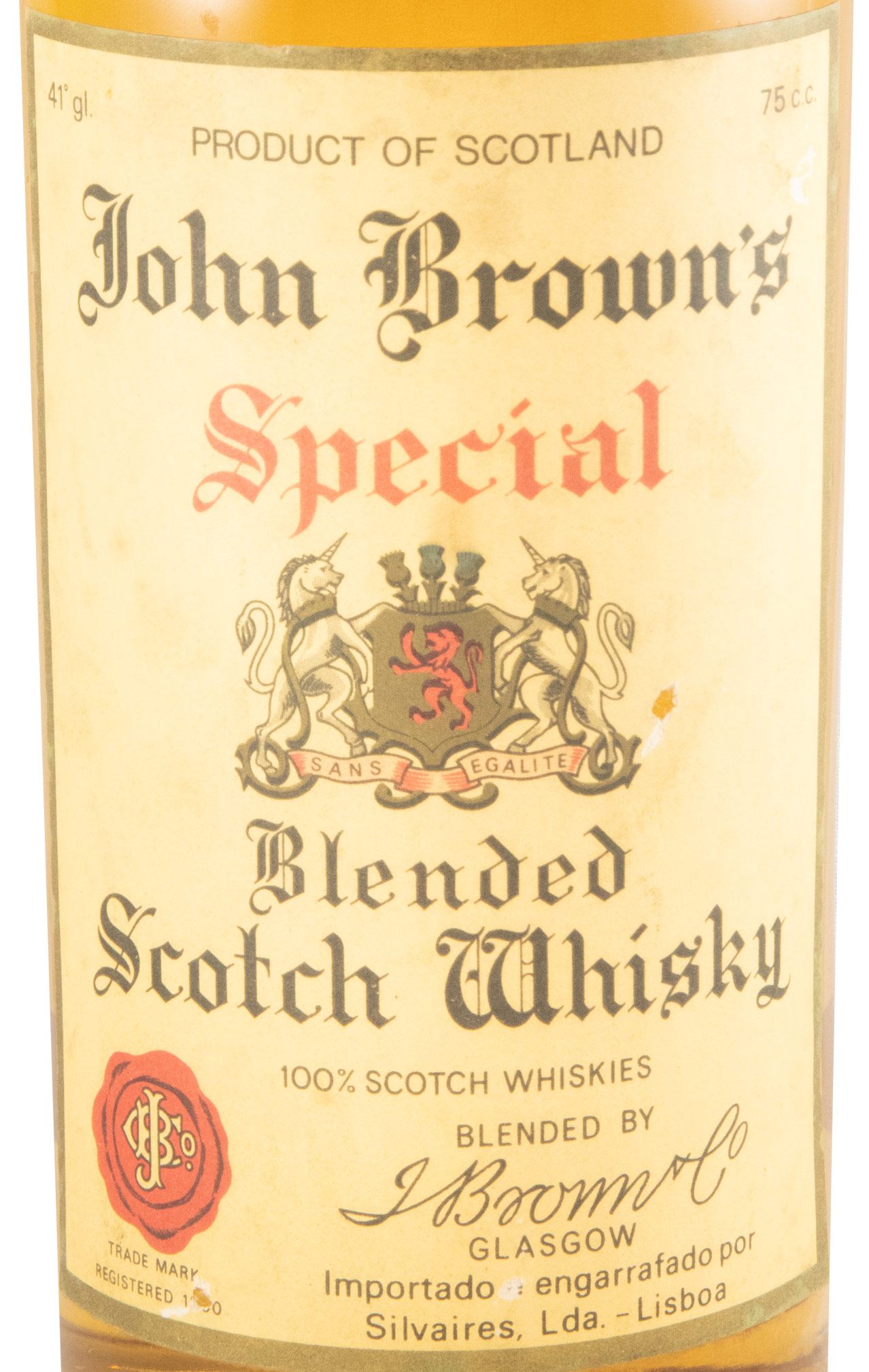 John Brown's Special 5 anos (garrafa redonda) 75cl
