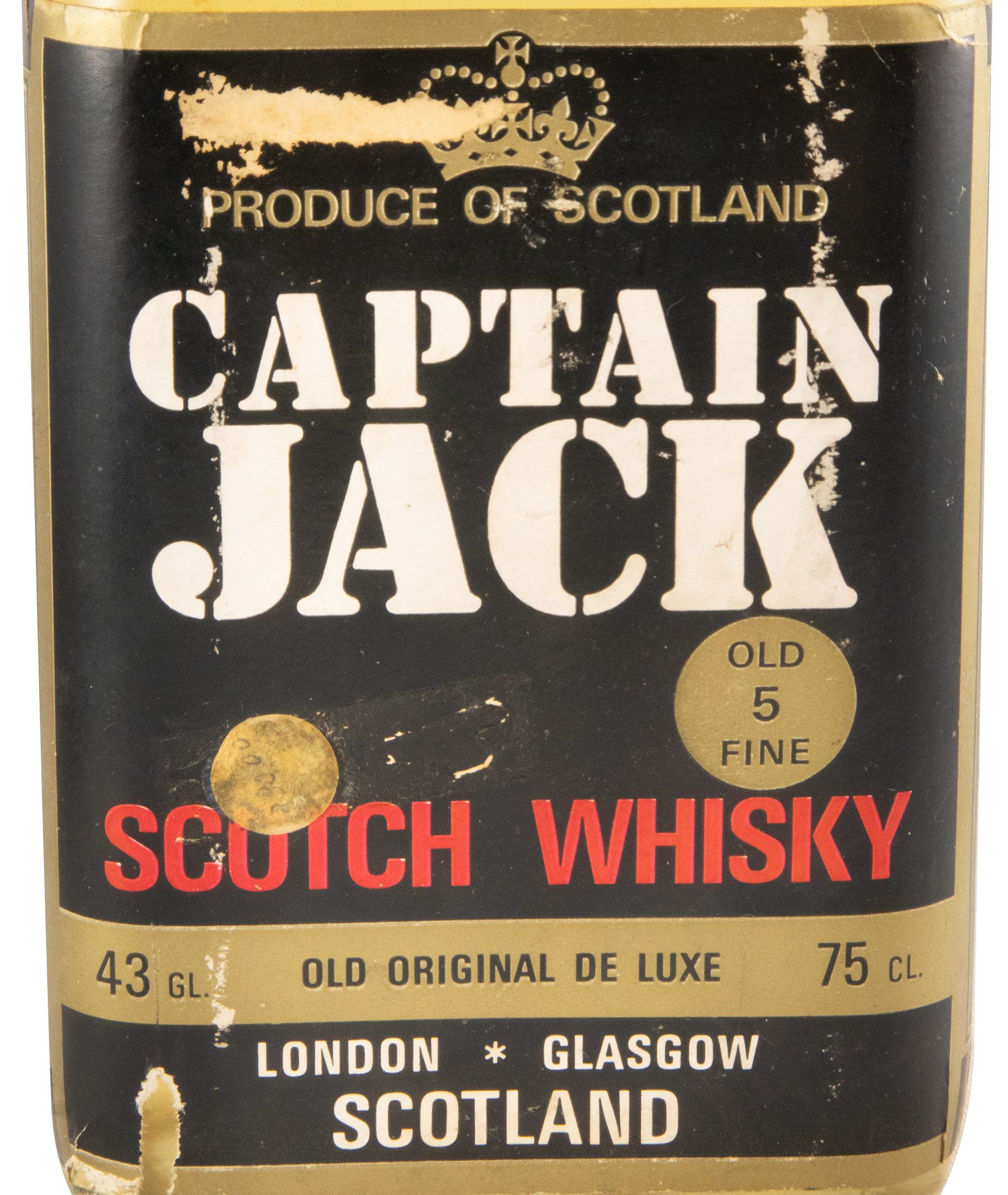 Captain Jack 5 anos 75cl
