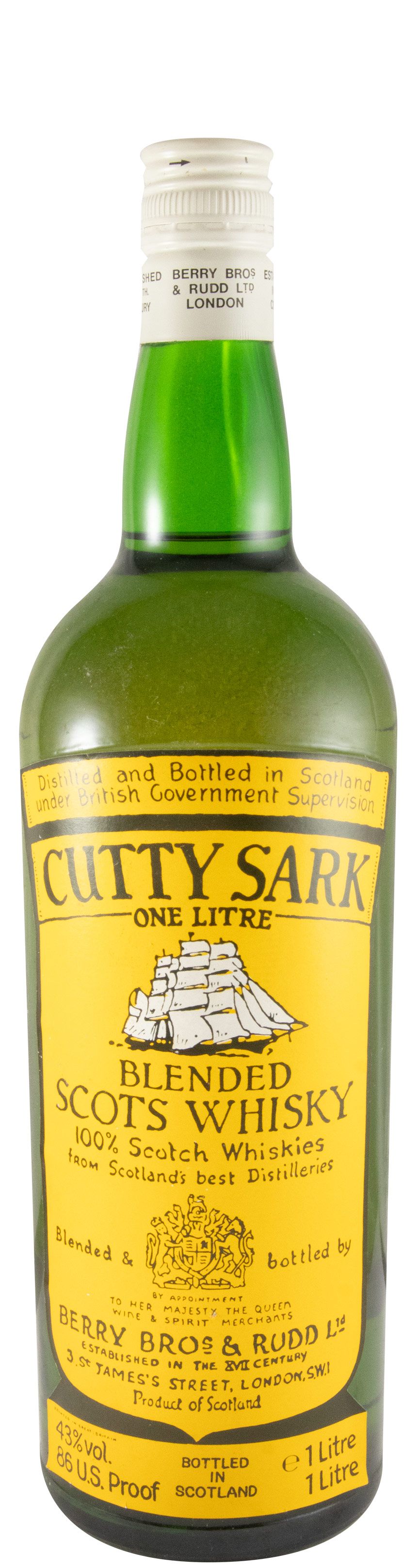 Cutty Sark (rótulo antigo) 1L