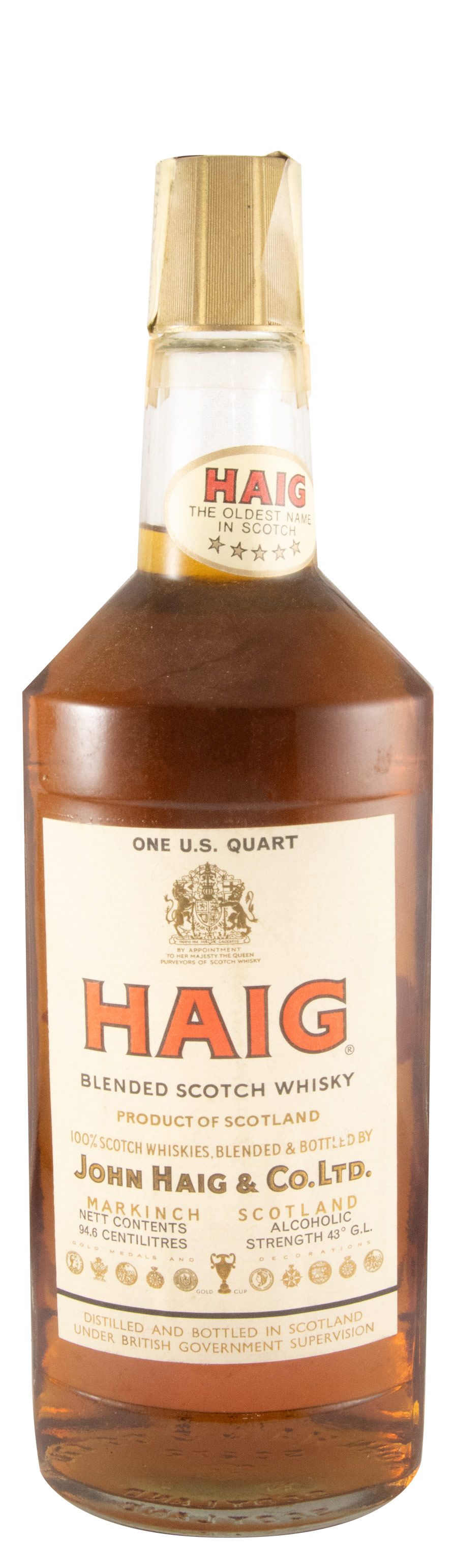 Haig Blended Scotch Whisky 94.6cl